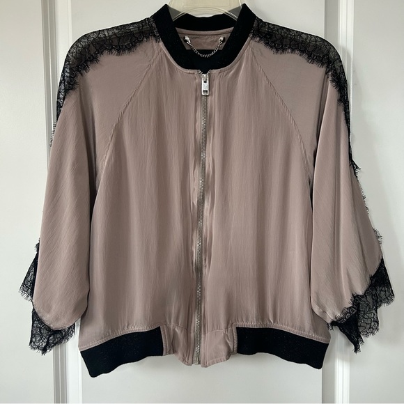 Diesel lace bomber jacket great condition size M - Picture 2 of 11